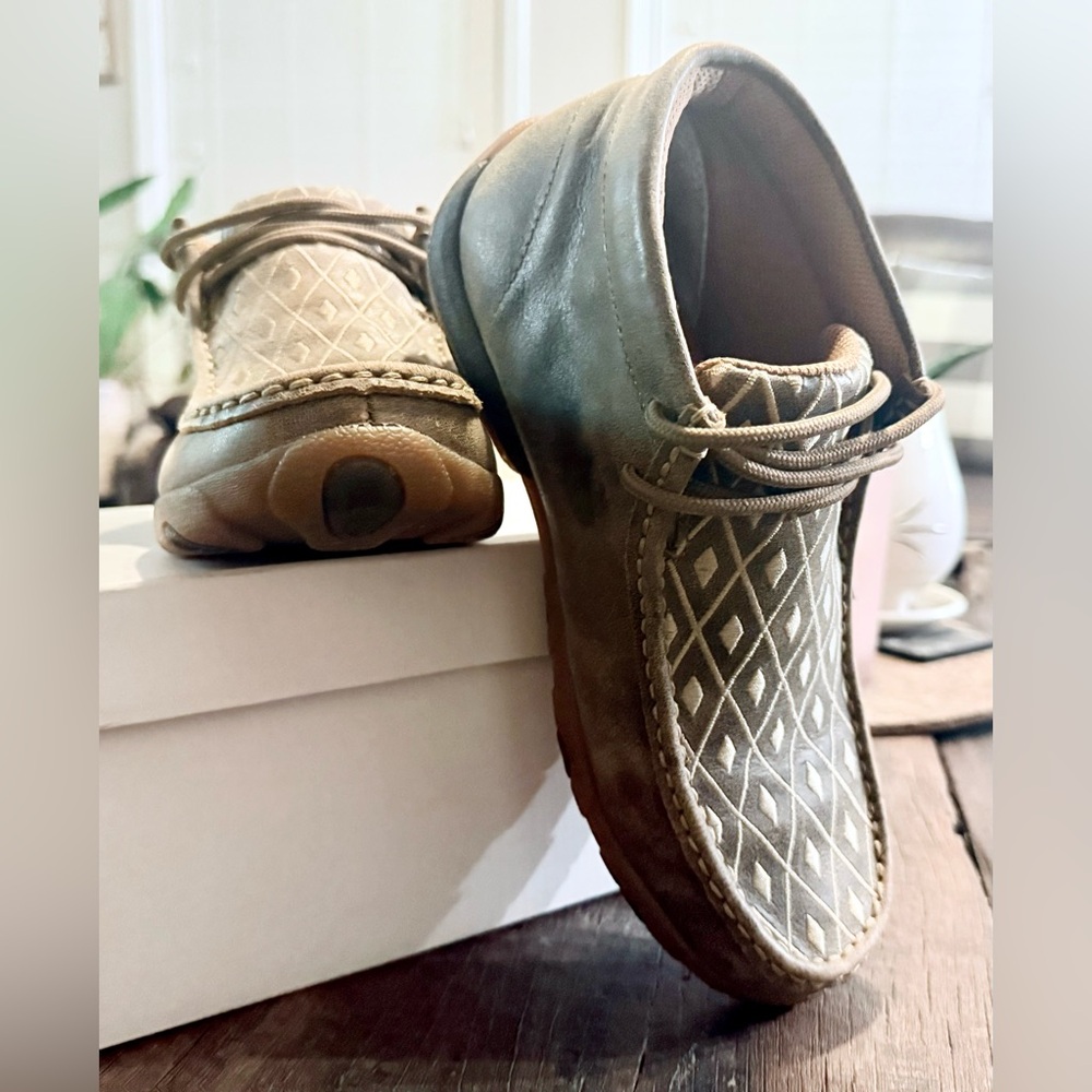 Womens Twisted X Chukka Driving Moc Toe Boots